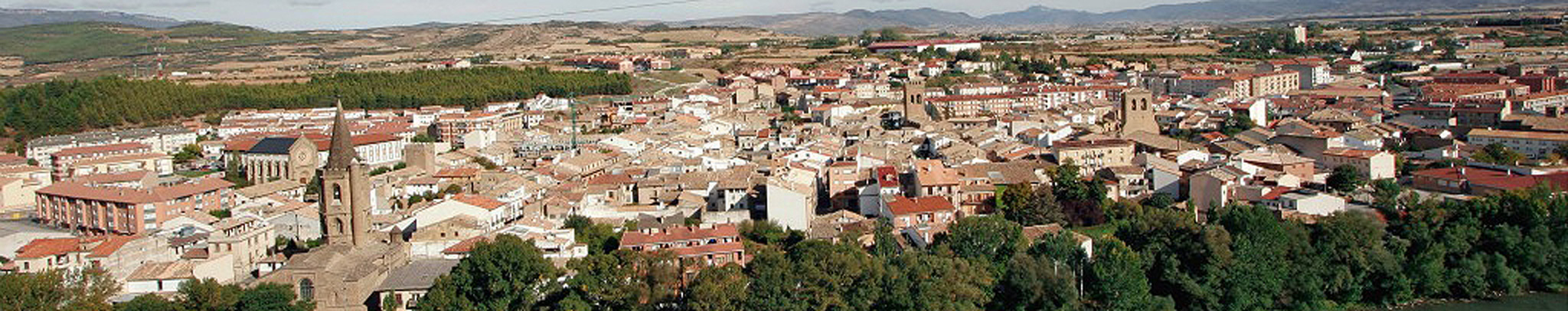Vista general de Sangüesa Vista general de Sangüesa